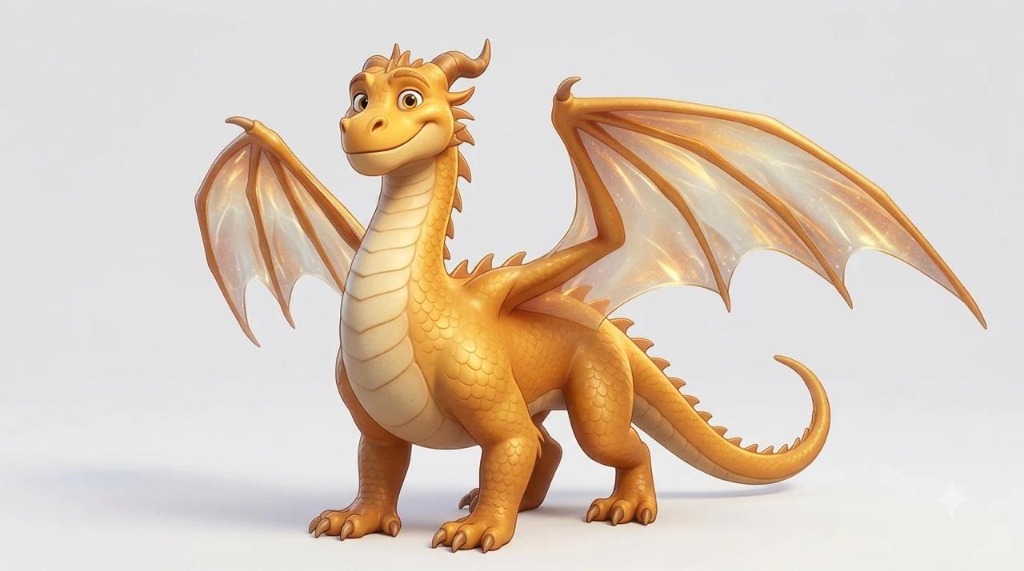 Friendly dragon