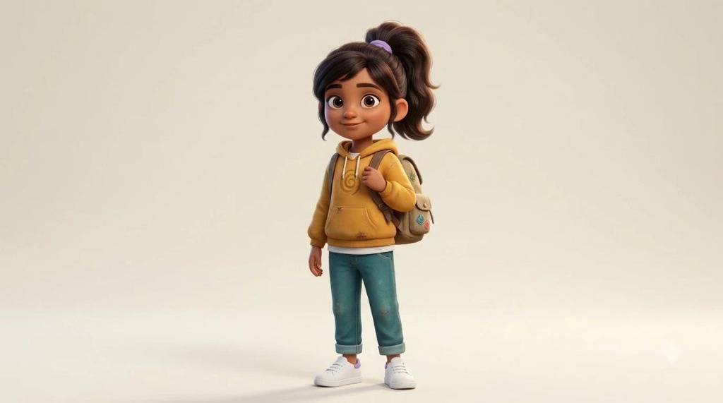 Explorer girl, our guide